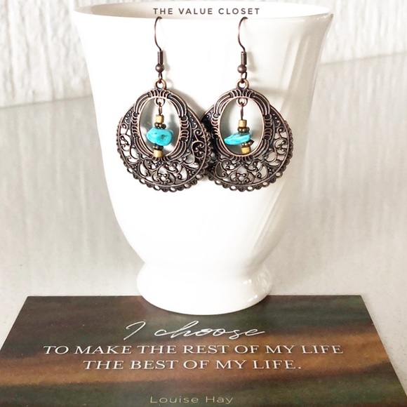 Boho vintage earrings - Picture 1 of 1